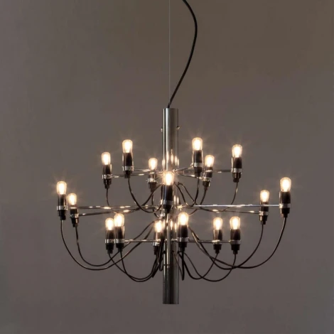 Подвесная люстра Loft It Gino 10196/650 Black (220V, на тросе)