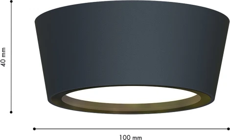 Потолочный светильник уличный Favourite Fantum 4675-1U (220V, круглые, IP54)