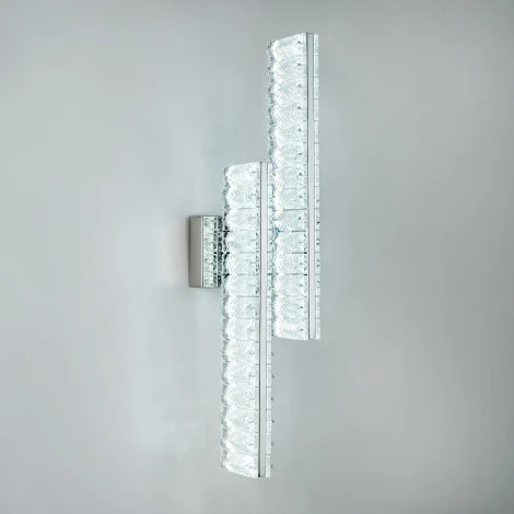 Бра светодиодное хрустальное с регулировкой цветовой температуры Modelux MODELUX ML.753.02 CR