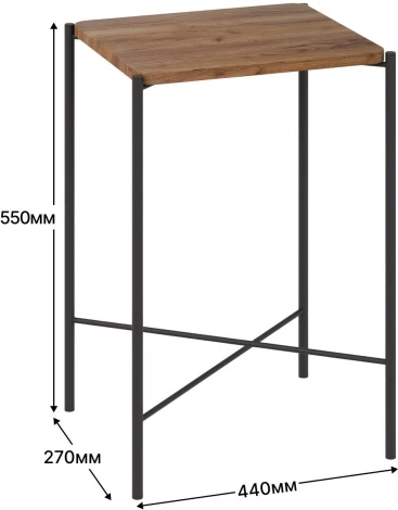 Журнальный стол Лори Вяз браун 9824567704