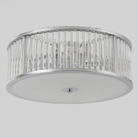 Потолочный светильник круглый Crystal Lux Avenue AVENUE PL4 CHROME (220V, круглые)