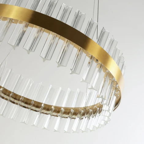 Подвесная люстра Favourite Placerat 4012-5P (LED, 220V, на тросе, круглые)