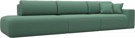 Диван прямой Лига-036 НПБ Модерн Лонг подлокотник справа Лига Диванов (Рогожка) арт.124212