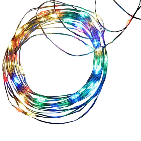 Гирлянда Uniel ULD-S0500-050/SCB/2AA MULTI IP20 DEW