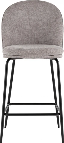Стул полубарный Stool Group Echo светло-серый