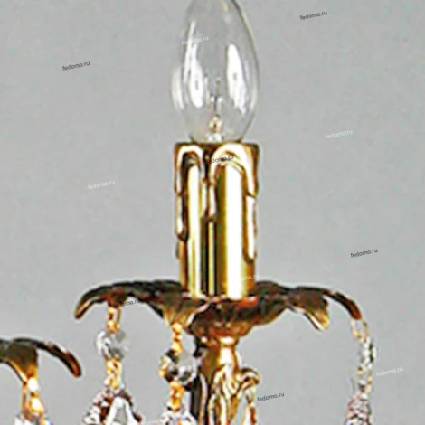 Ambiente by Brizzi Alicante 8888/5 PB Leaf Crystal