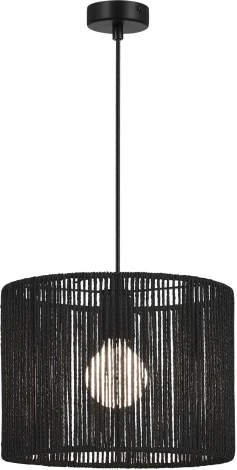 Подвесной светильник Evoluce Ettan SLE6024-403-01 черный/черный E27 1*40W (220V, на проводе, круглые)