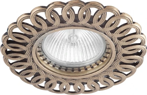 Встраиваемый точечный светильник Donolux N1555 N1555-Old Gold (220V, круглые)