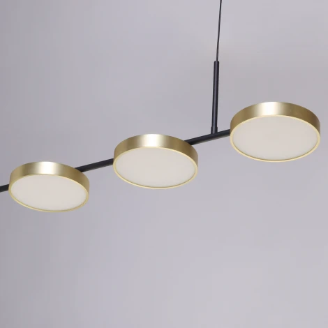 Подвесной светильник DeMarkt Гэлэкси 632017405 (LED, 220V, пульт управления, на проводе)