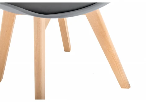 Деревянный стул Woodville Bonuss dark gray 11826