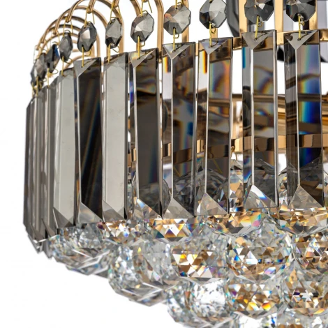 Подвесная люстра Arti Lampadari Ovada Ovada E 1.5.50.102 G (220V, хрусталь)