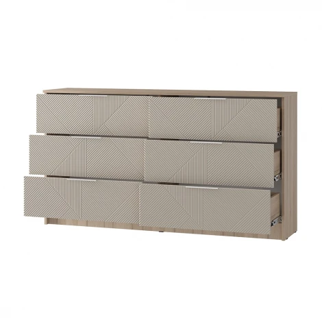 Комод БТС Эмилия КМ-04, Дуб смоки, Айриш