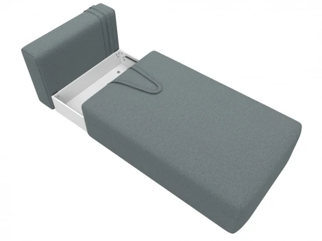 Модуль канапе Лига-060 НПБ (ЛДСП,Брус,Фанера,Рогожка/Серый) Лига Диванов 129730