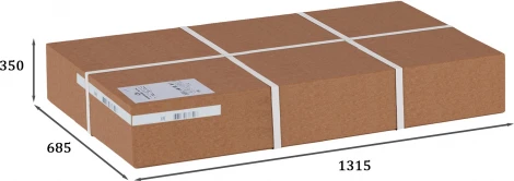 Диван Бинго ткань браво grey, каркас лак Mebelik арт.009195