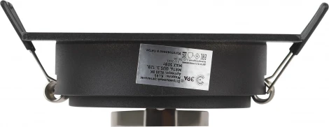 Встраиваемый точечный светильник ЭРА KL85 BK (12V)
