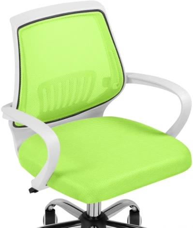 Компьютерное кресло Woodville Ergoplus green / white 15374