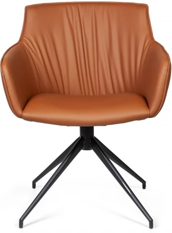 Полукресло Top Concept Sofia, экокожа soft-touch, терракот