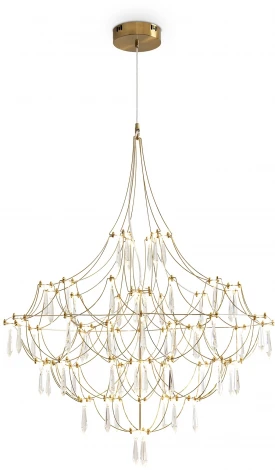 Подвесная люстра Freya Amela FR6138PL-L44BS (LED, 220V, на проводе)