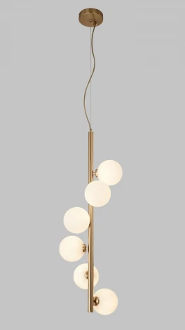 Подвесной светильник Alfa Light F1624-32 (220V, на тросе, шарики, бусы)