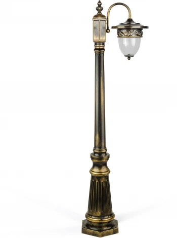 Наземный фонарь Oasis Light KRAKOV 1 L 87211L/18 Gb (220V, фонарь, под старину, IP44)