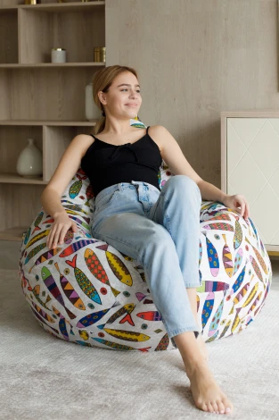Кресло мешок Dreambag Груша Рыбки (XL, Классический) 5009121