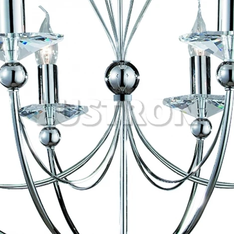 Подвесная люстра Arte Lamp Birdcage A4292LM-8CC