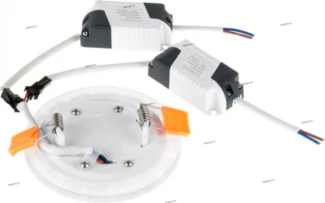 Встраиваемый точечный светильник Elektrostandard DSS001/002/003 DSS002 3+3W 4200K