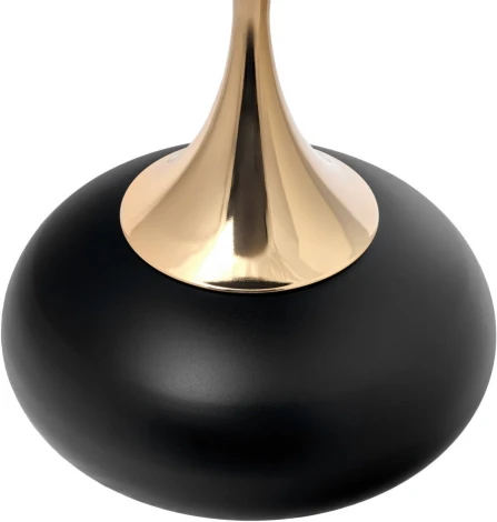 Кофейный столик Angel диам.40см x 55см, чёрный, металл Bradexhome арт.FR 1027