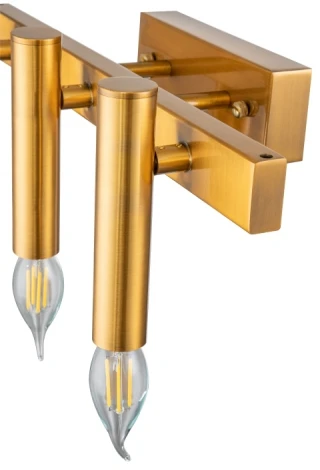 Настенный светильник Leonardo 2156/05/03W Stilfort (220V, свеча)