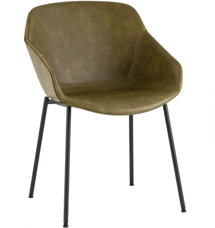 Стул Stool Group Ashby экокожа зелёный арт.УТ000040852