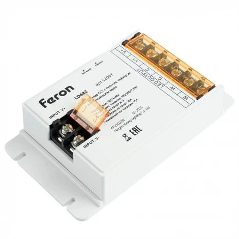 Контроллер CCT для светодиодной ленты с П/У 12-24V Feron LD482 52097