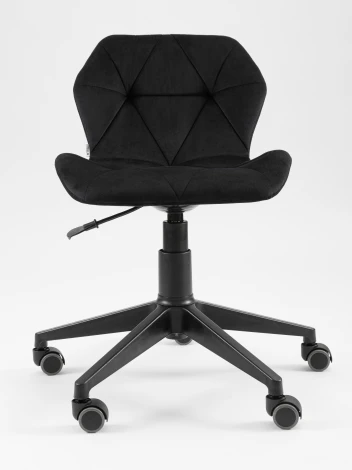 Кресло компьютерное MyFar Честер черный велюр MF1047-1