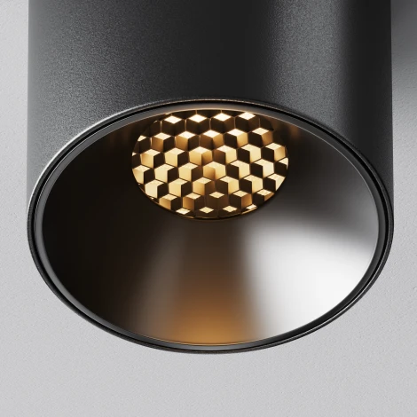 Накладной потолочный светильник Maytoni Alfa LED C064CL-5W2.7K-RD-B (220V, круглые)