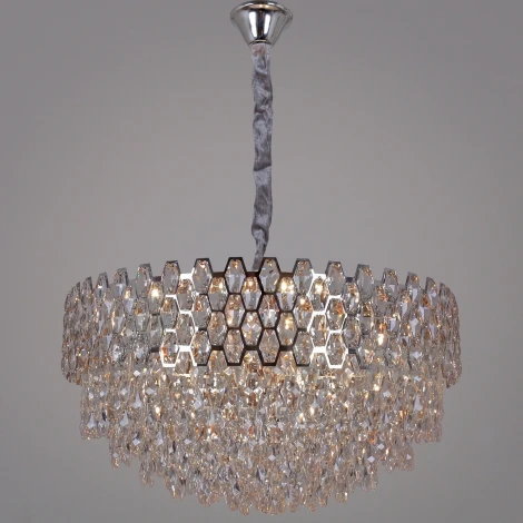 Подвесная люстра хрустальная Reluce 00995-0.4-800 MX CH