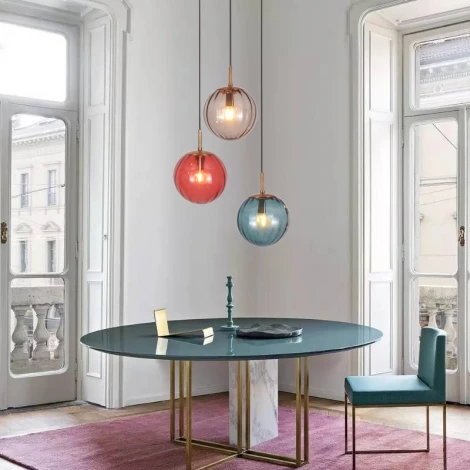 Подвесной светильник ASKA D150 Gray ImperiumLoft Aska01 (288907-26)