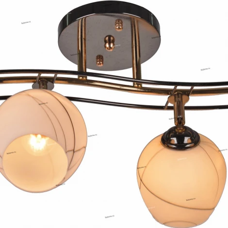 Потолочная люстра IDLamp Violetta 880/4PF-Darkgold