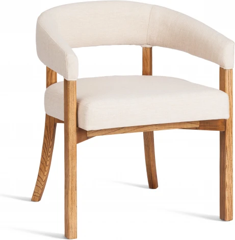 Стул SURTUR Tetchair (Дерево вяз,Лен/Бежевый) арт.24404