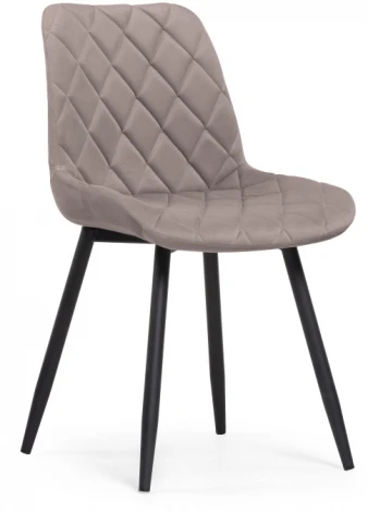 Стул Notta на металлокаркасе Баодин Б/К латте / черный 528575