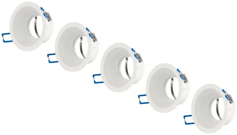Встраиваемый точечный светильник ЭРА KL126 WH Set 5