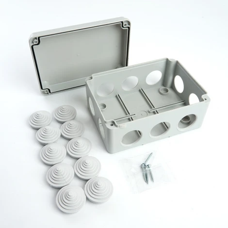 Коробка разветвительная (серый) Stekker 40000