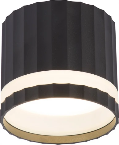 Светильник потолочный Feron HL369 Barrel OLYMPUS 48678 12W, GX53, черный (220V, круглые)