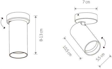 Спот Nowodvorski Mono 7807 (220V)