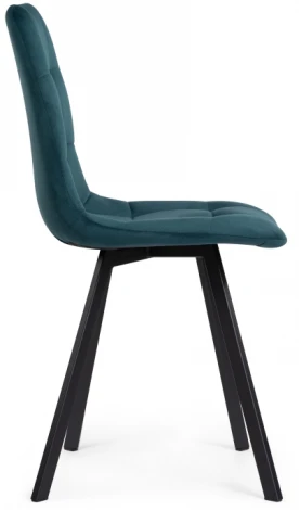 Стул Чилли морская волна / черный каркас 489706 Notta