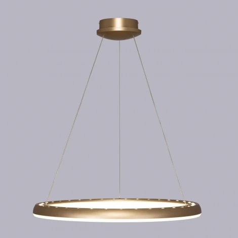 Подвесной светильник светодиодный с пультом Citilux Юпитер CL730B092S (регулировка яркости, 220V, на тросе, кольцо)