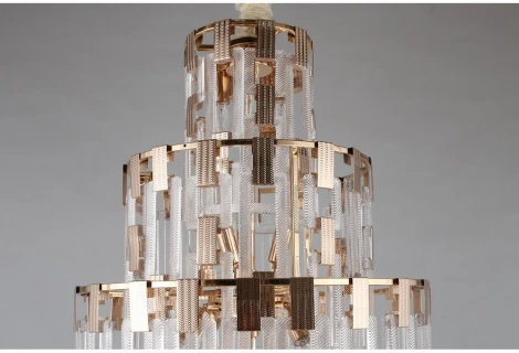 Подвесная люстра каскадная Aployt Alessio APL.858.03.31 (220V, на цепи)