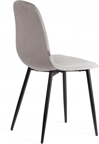 Стул BREEZE (mod. JSC-58) / 2 шт. в упаковке Tetchair (Велюр,Металл /Серый) арт.24480