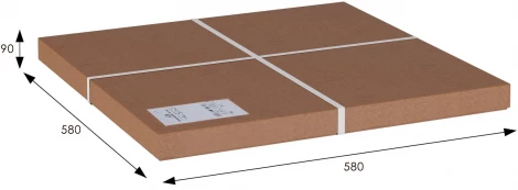 Стол журнальный Рилле 440 пленка дуб дымчатый/ бук от фабрики Mebelik
