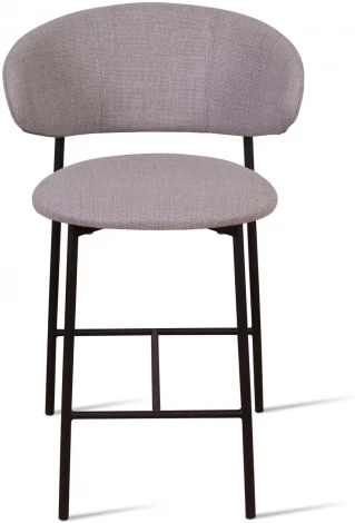 Стул полубарный Adele, рогожка wellton 912, серый Top Concept арт.22296