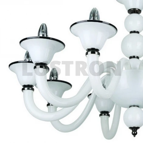 Подвесная люстра IDLamp Gina 488/10-white