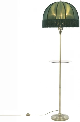 Торшер с полкой бахрома Citilux Базель CL407932T (220V, выключатель)